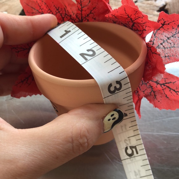 HAND CRAFTED- Upcycled- Turkey Terracotta Clay Pots -set of 2 - Picture 6 of 7